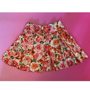 Floral HAND MADE skirt